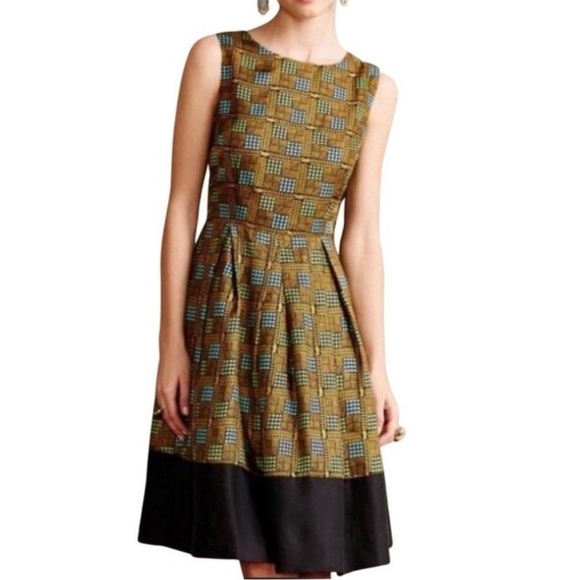 Like new Anthropologie / Girls From Savoy Silk Dress Size 0 - Picture 2 of 10